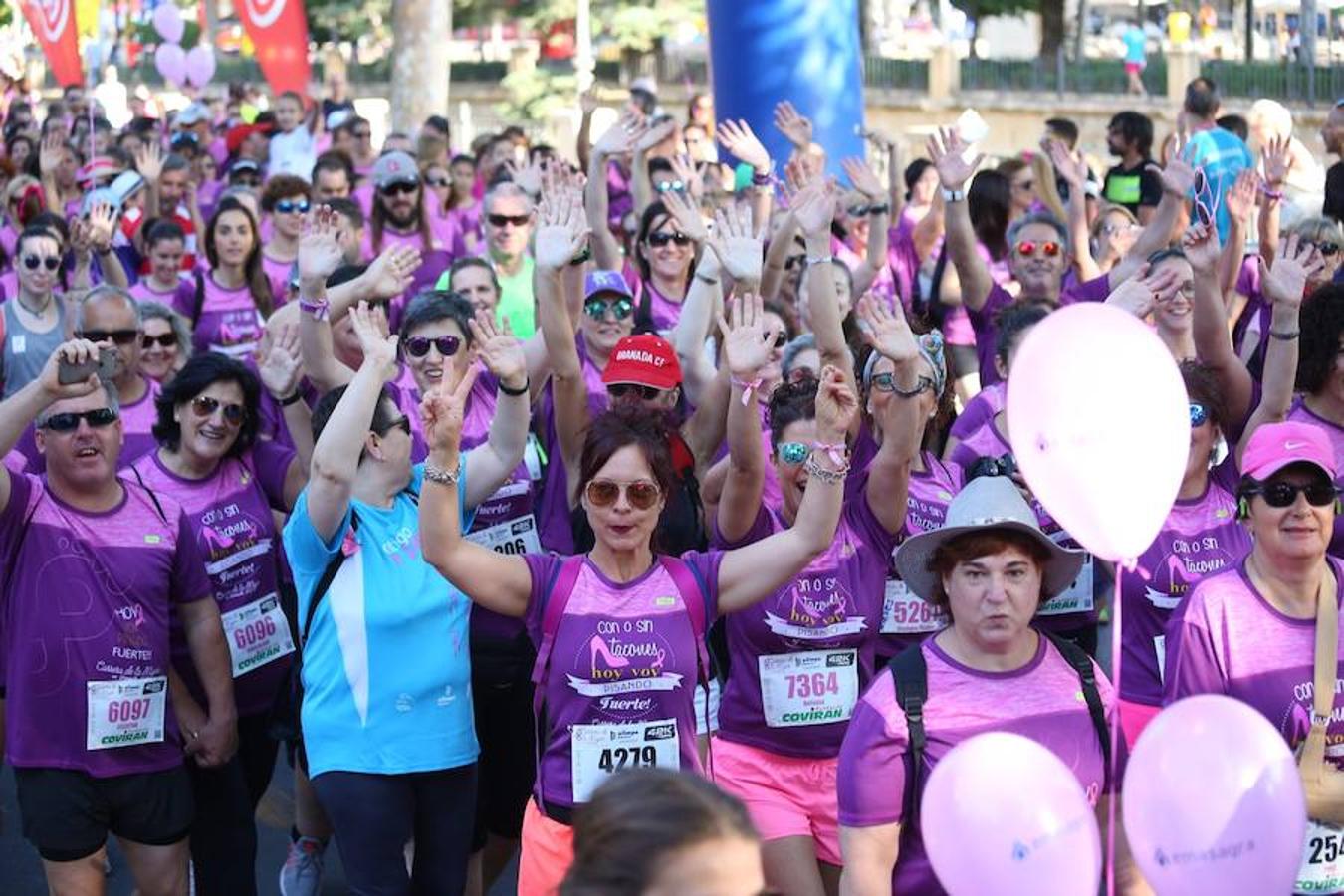 Esfuerzo y lucha en la Carrera de la Mujer