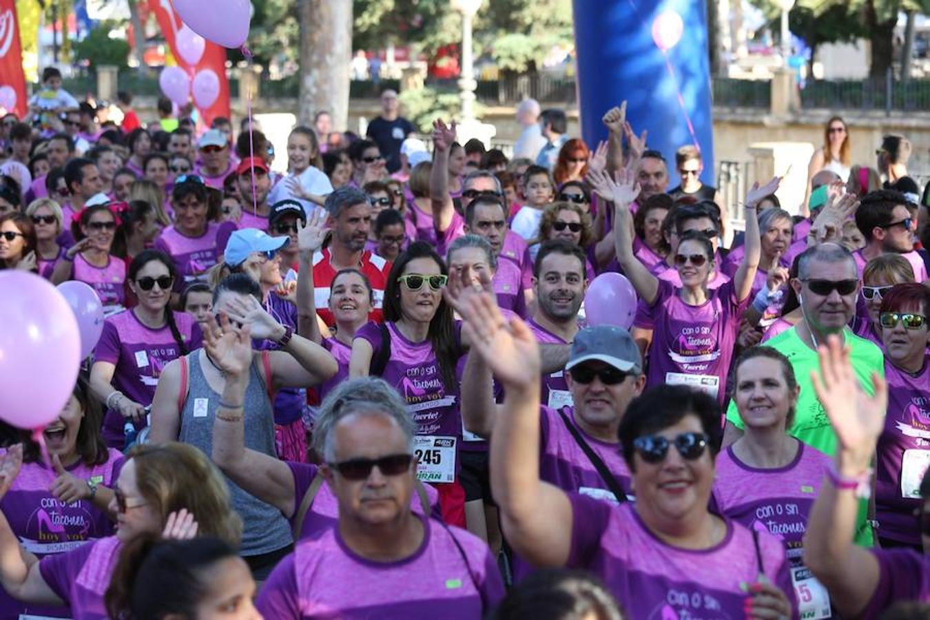 Esfuerzo y lucha en la Carrera de la Mujer