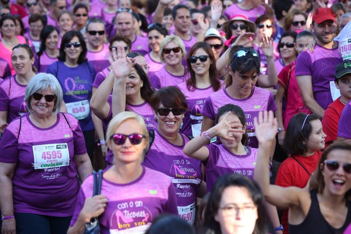 Esfuerzo y lucha en la Carrera de la Mujer