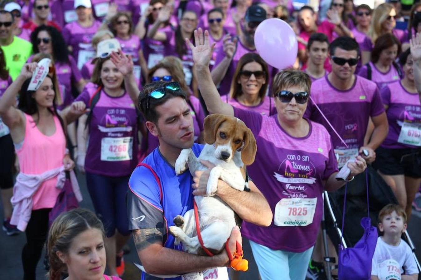 Esfuerzo y lucha en la Carrera de la Mujer