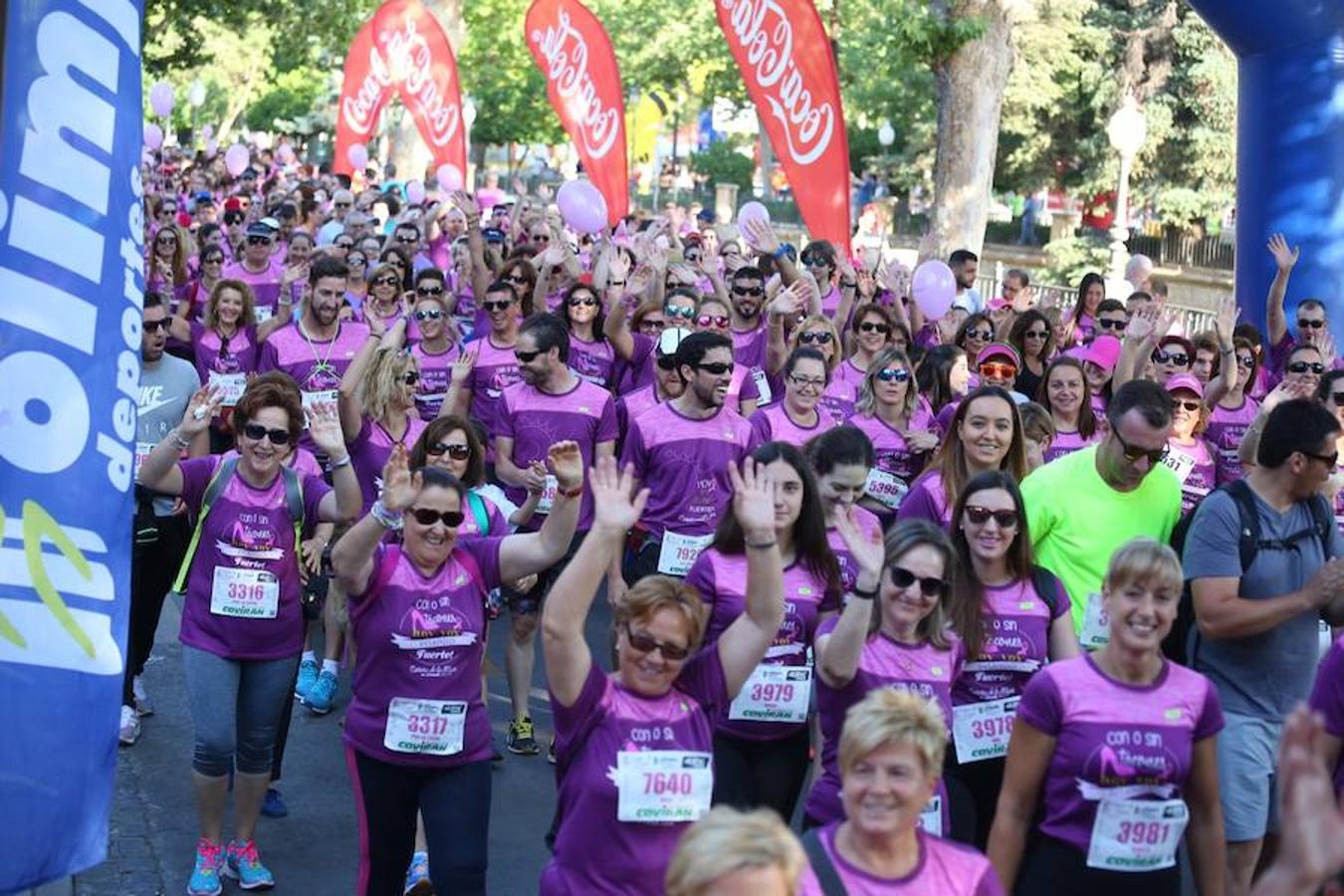 Esfuerzo y lucha en la Carrera de la Mujer