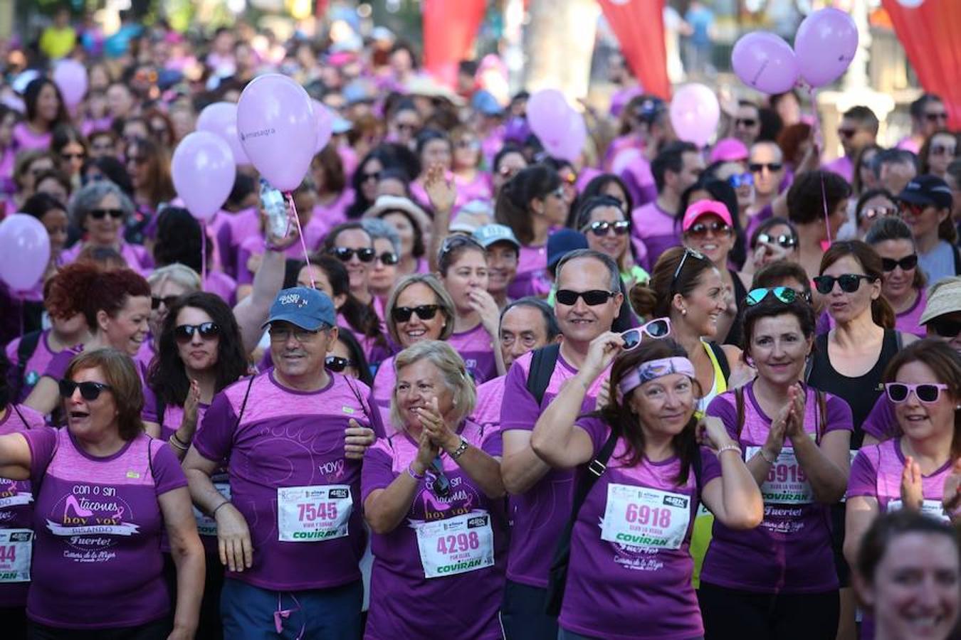 Esfuerzo y lucha en la Carrera de la Mujer