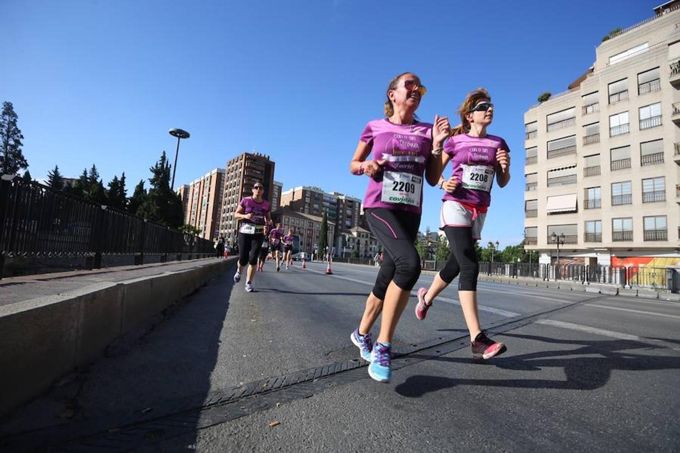 Esfuerzo y lucha en la Carrera de la Mujer