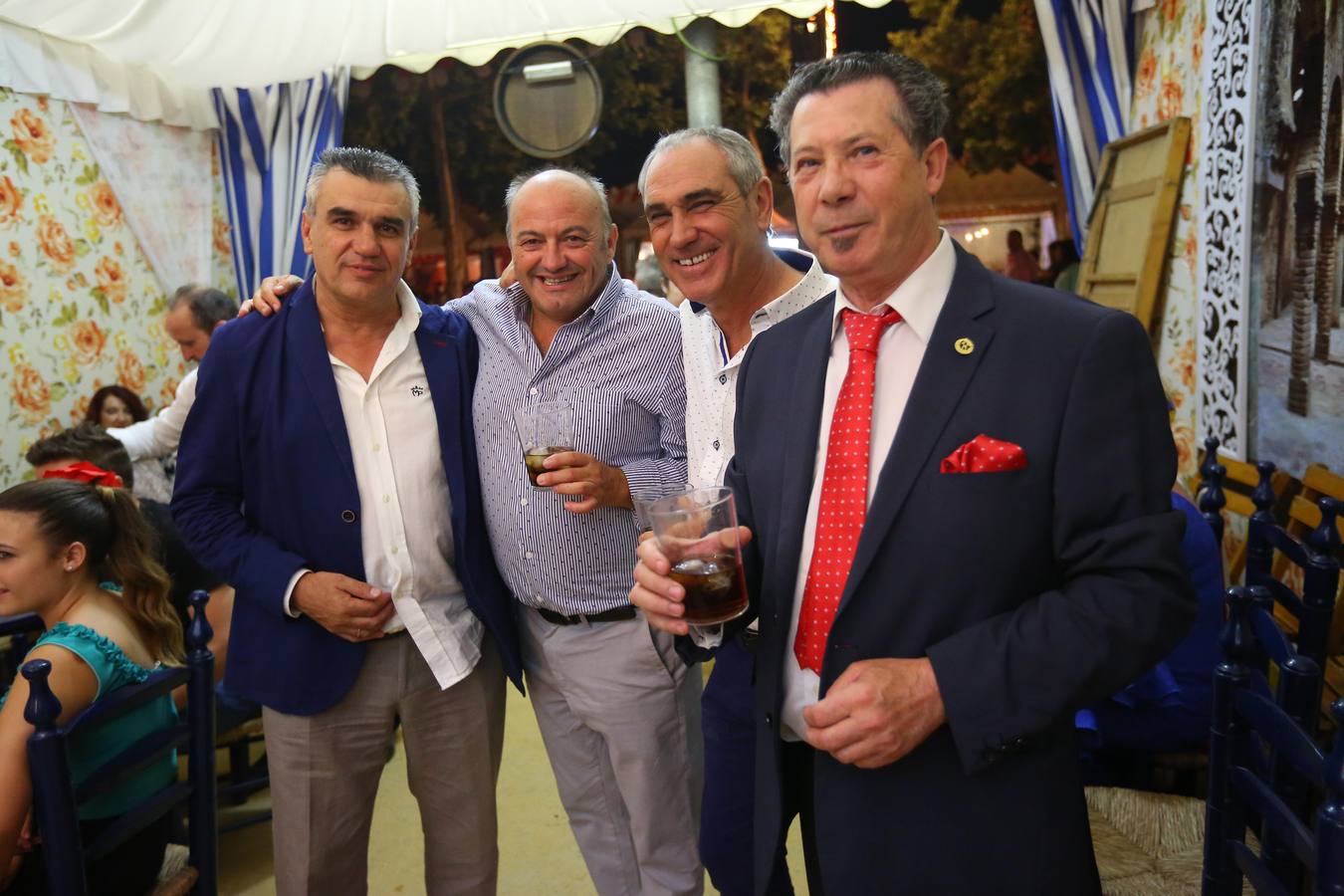 Primera noche de feria en Almanjáyar