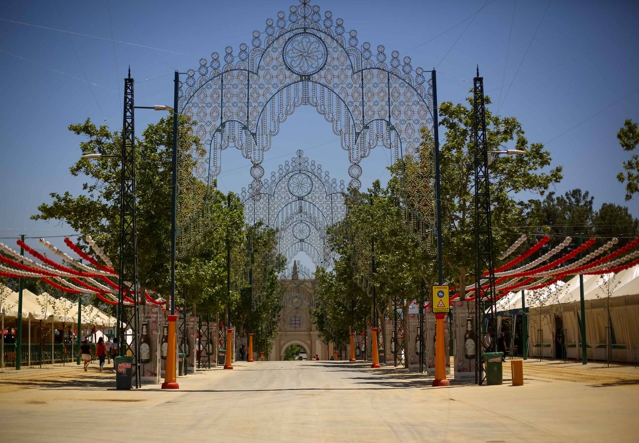 Ambiente del lunes en el Corpus