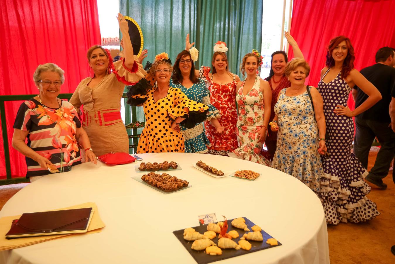 Ambiente del lunes en el Corpus