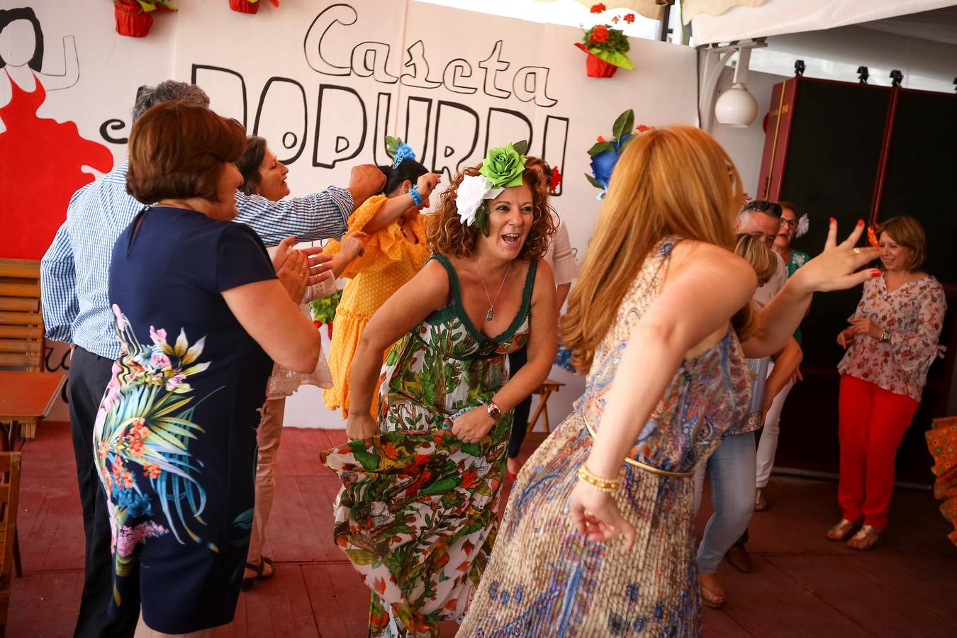 Ambiente del lunes en el Corpus