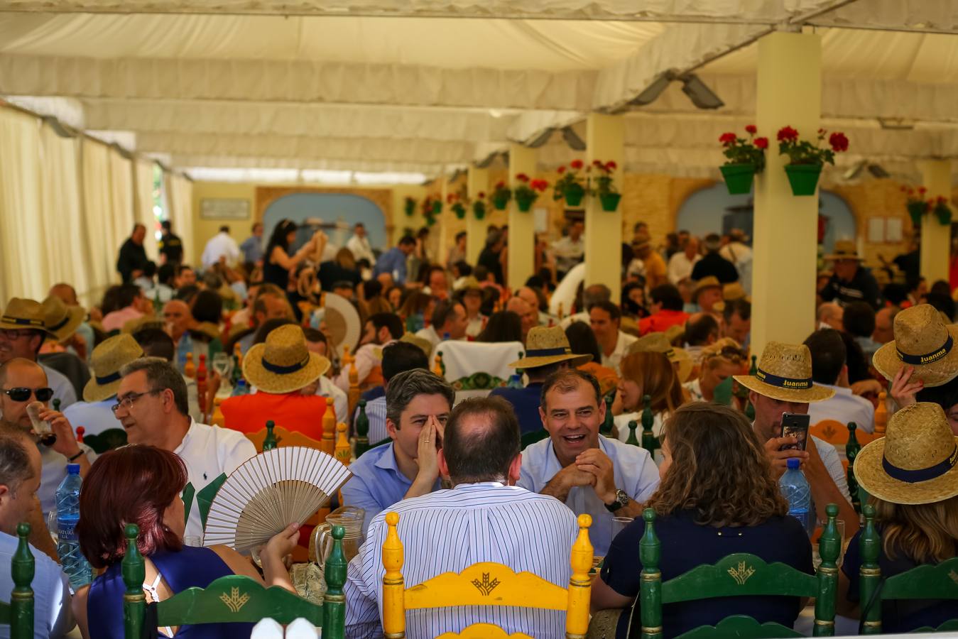 Ambiente del lunes en el Corpus