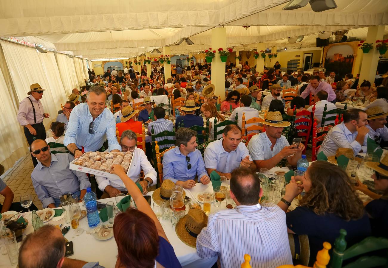 Ambiente del lunes en el Corpus