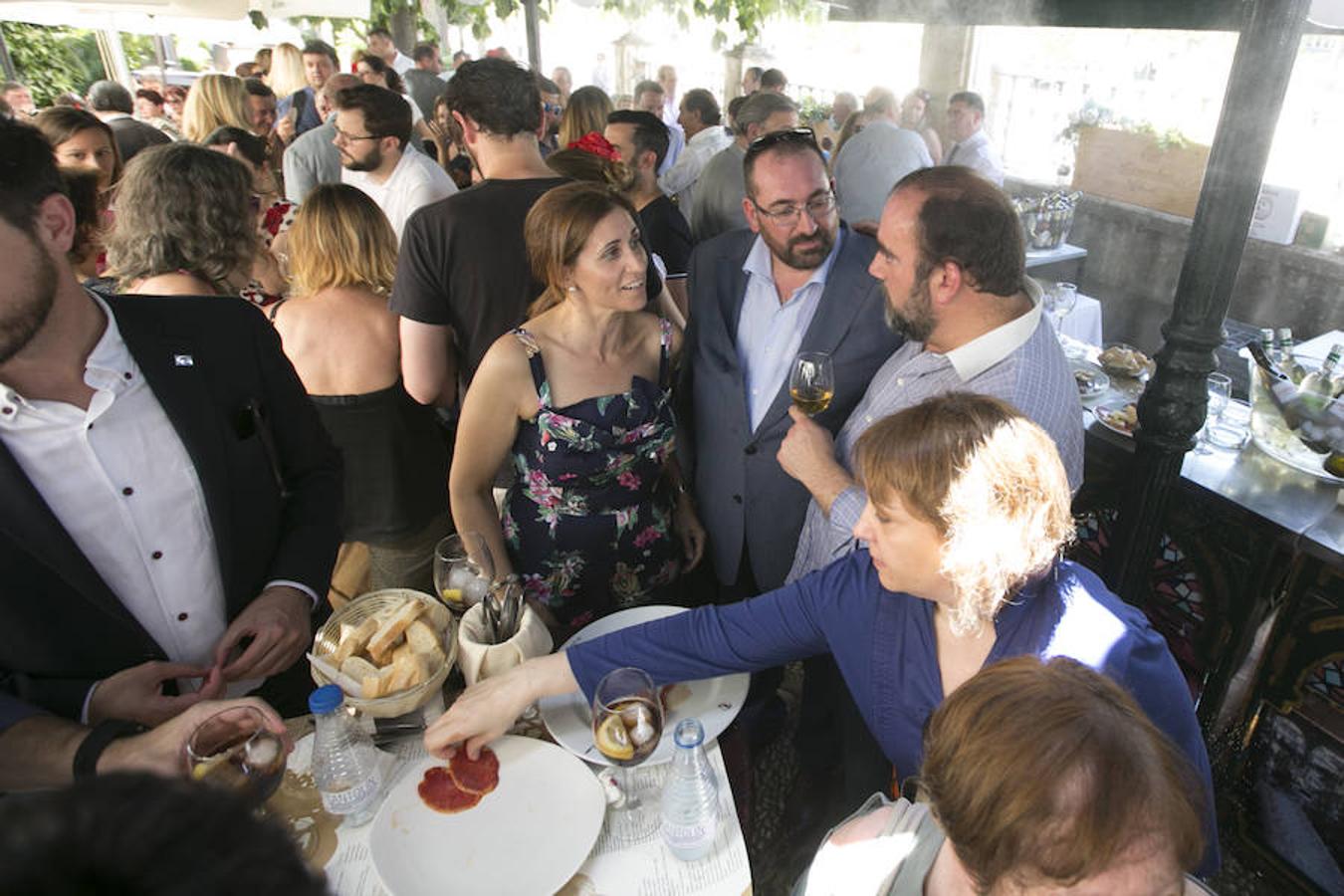 Ambiente en Las Titas en el miércoles de Corpus