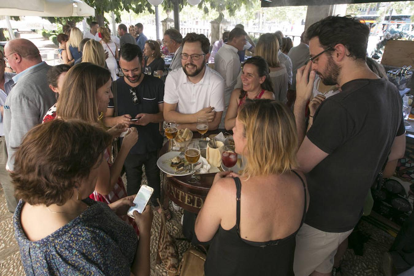 Ambiente en Las Titas en el miércoles de Corpus