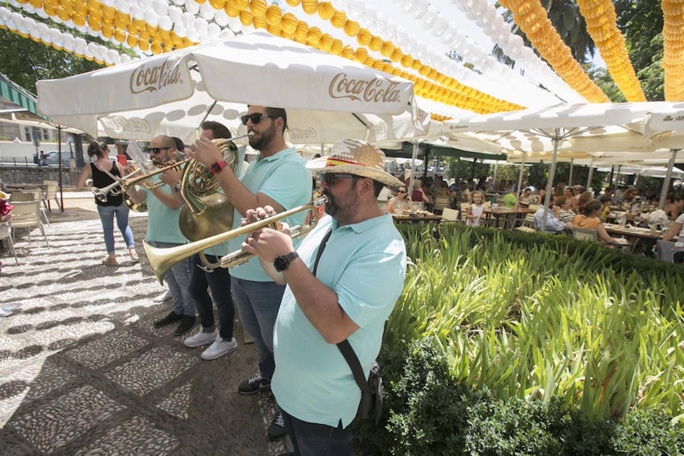 Ambiente en Las Titas en el miércoles de Corpus