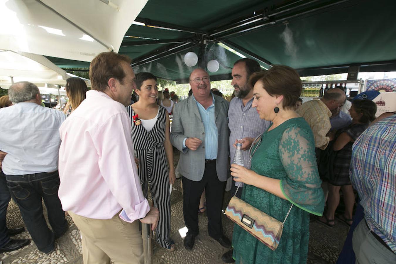 Ambiente en Las Titas en el miércoles de Corpus