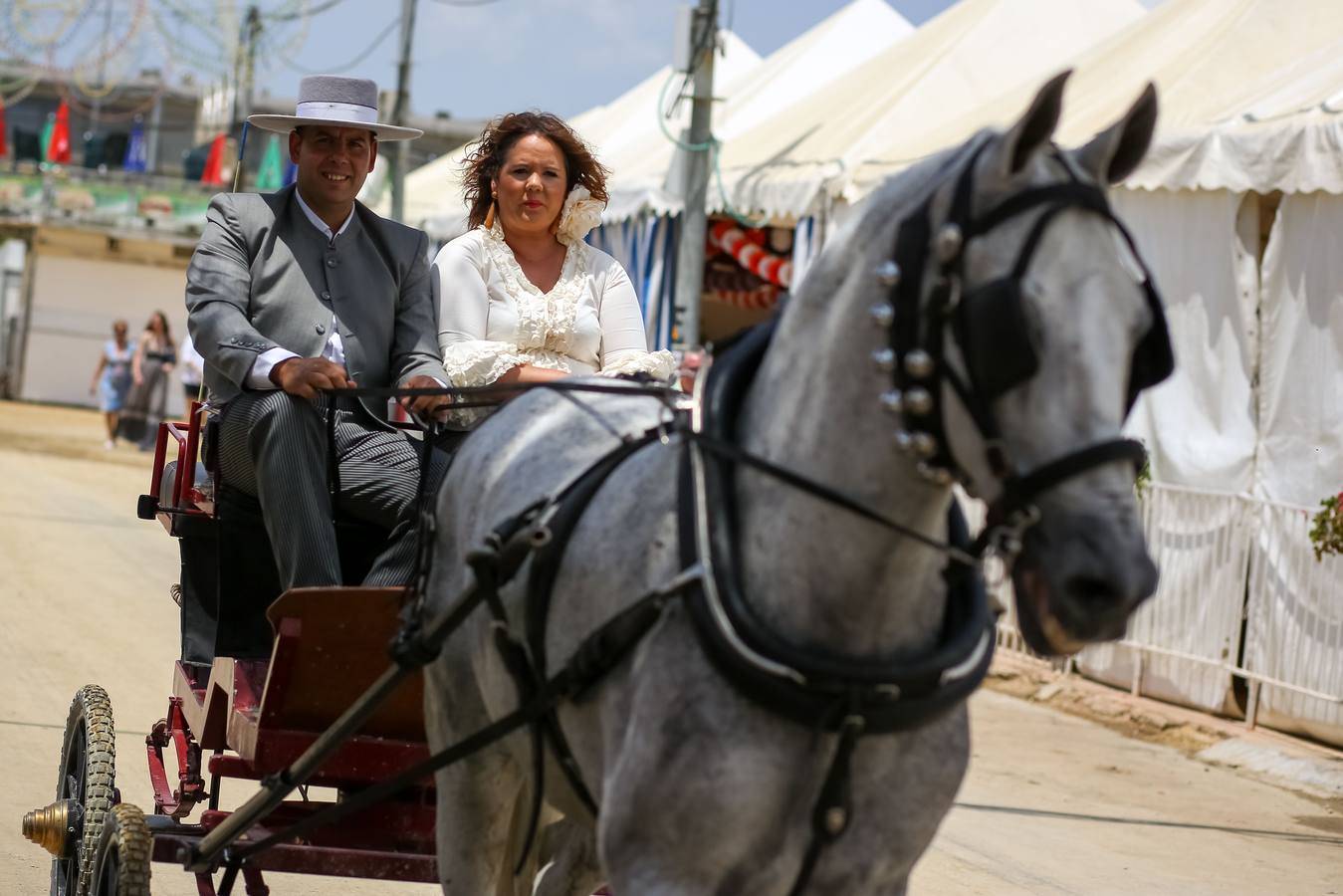 Ambiente en el ferial de Almanjáyar