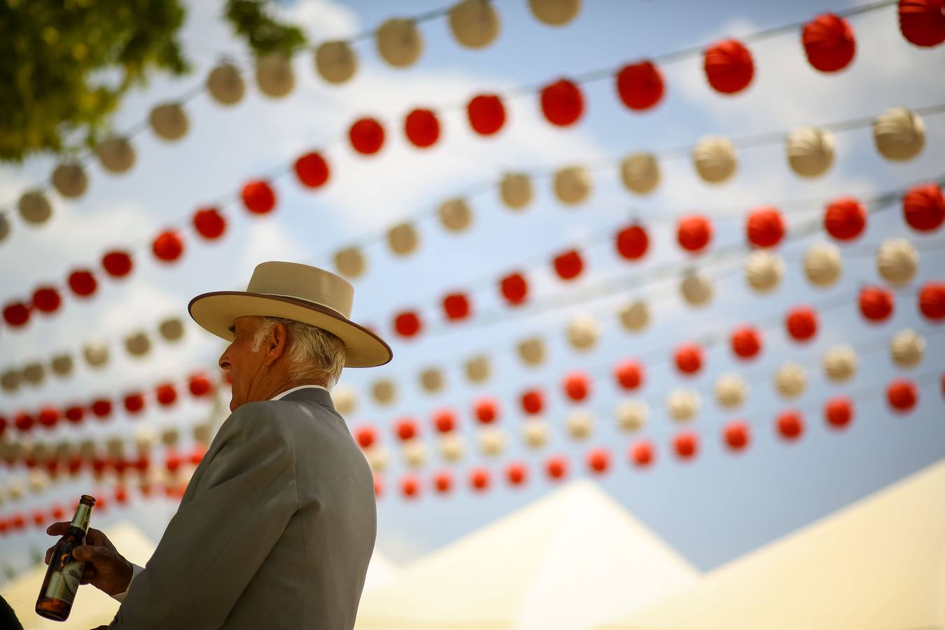 Ambiente en el ferial de Almanjáyar