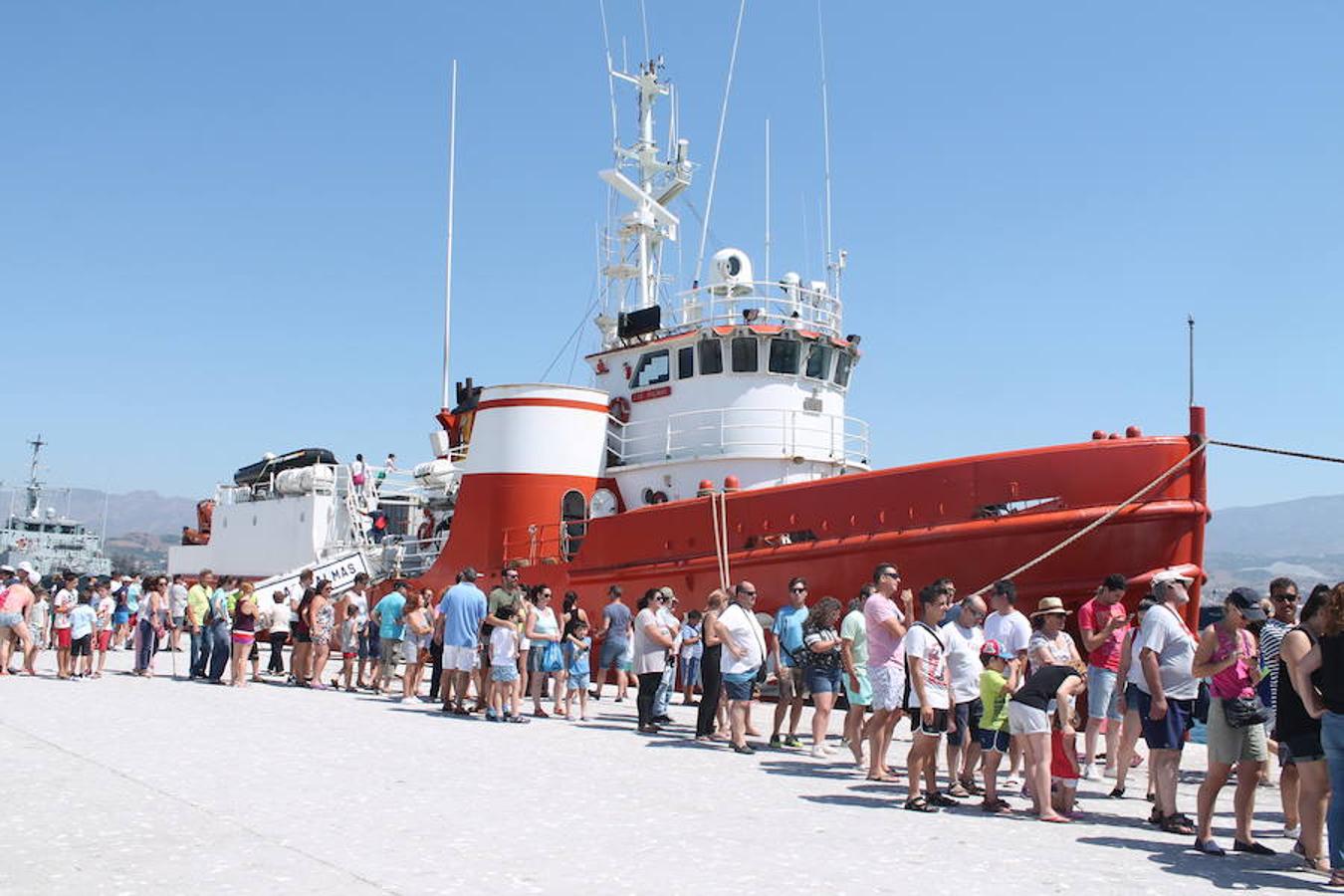 Siete buques de la Armada &#039;traen cola&#039; en Motril