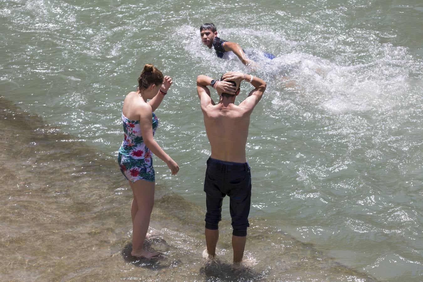 Granada sucumbe a la ola de calor