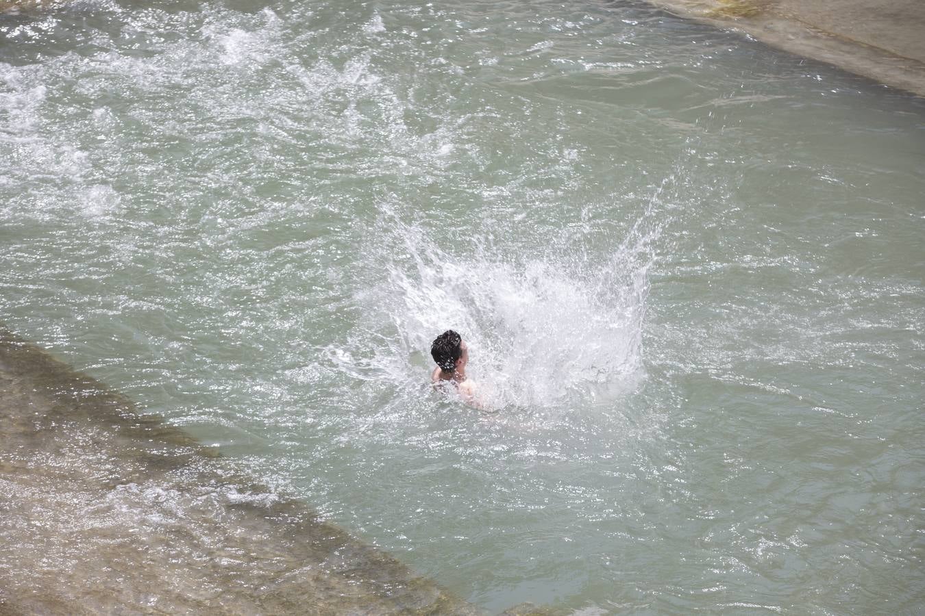 Granada sucumbe a la ola de calor