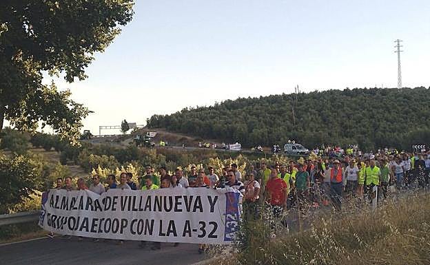 La Plataforma por la A-32 denuncia la denegación del permiso para la manifestación del día 9 en Torreperogil