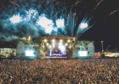 Imagen secundaria 1 - Decena de miles de personas se dan cita en Aranda de Duero en uno de los festivales más importantes de la geografía española.