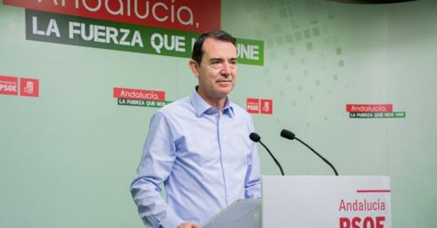 Juan Carlos Pérez Navas en una comparecencia ante la prensa.