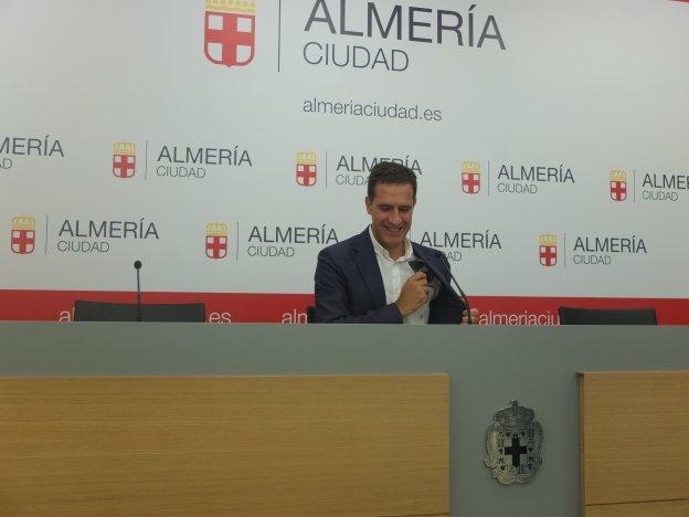 El primer teniente-alcalde de la ciudad de Almería, Miguel Ángel Castellón.