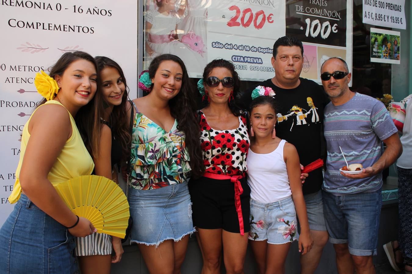 Las mejores imágenes del ambiente en la Feria de Día en el mediodía del martes 