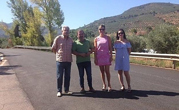 Última fase de ejecución en la adecuación de la carretera que une Puente de Génave con Peñolite