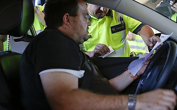 Más de mil conductores sancionados en una semana en la provincia de Granada