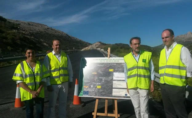 Las obras de la A-92 en el Puerto de la Mora terminarán en octubre