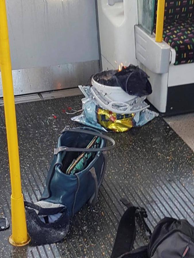 Un artefacto ha explotado en la estación de Parsons Green dejando escenas de pánico