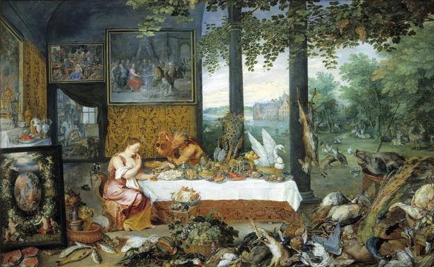 'Alegoría del Gusto', de Rubens y Jan Brueghel.