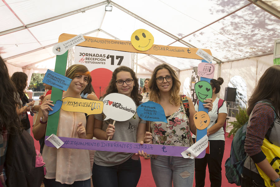 Los paseíllos universitarios en el Campus de Fuentenueva acogen estas jornadas