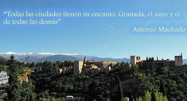 14 frases y citas de famosos sobre Granada que te van a encantar