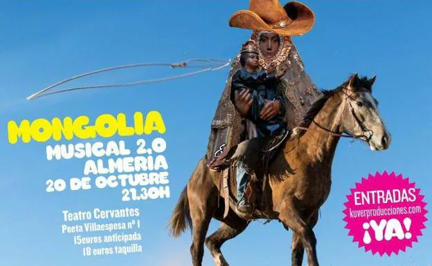 Polémica en Almería ante el uso de la imagen de la Patrona en la promoción de un musical
