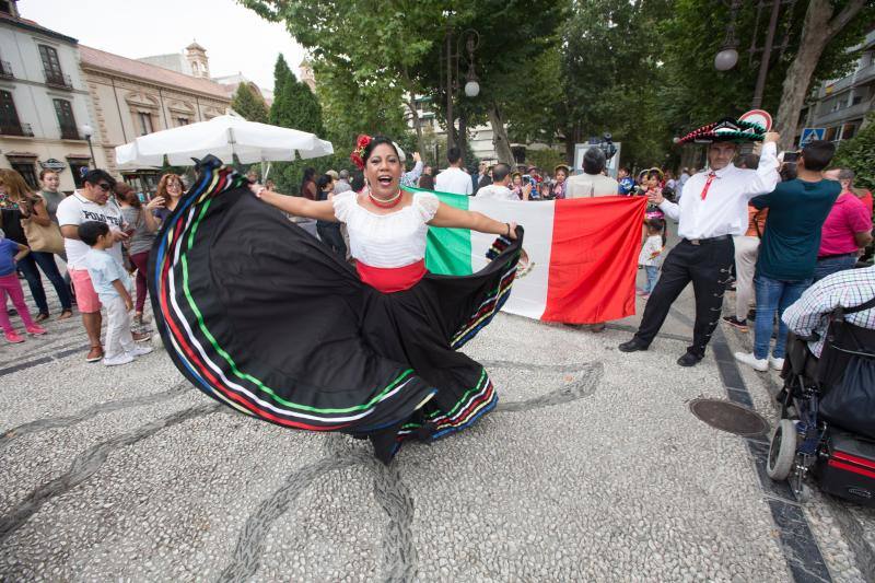 El desfile de culturas de América en la capital