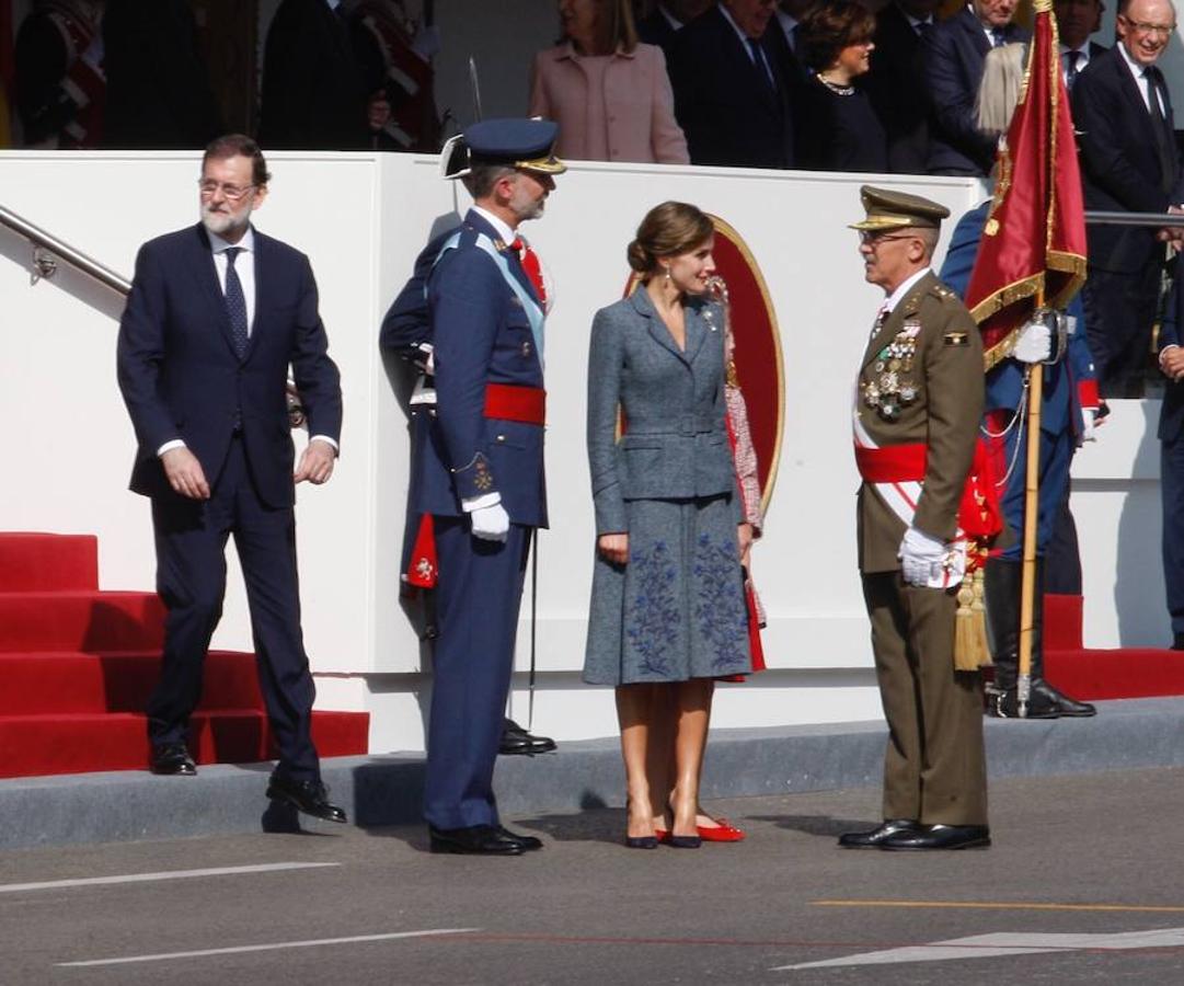 Más de 3.900 militares, acompañados por guardias civiles y policías nacionales, recorrerán el paseo de la Castellana de Madrid en el desfile del 12 de octubre