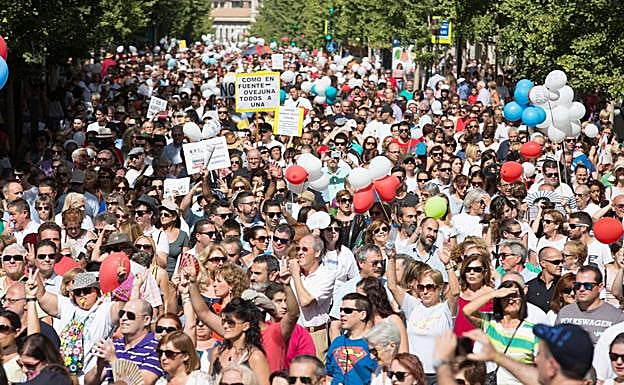 Imagen. Encuéntrate en la manifestación de este domingo en Granada. 