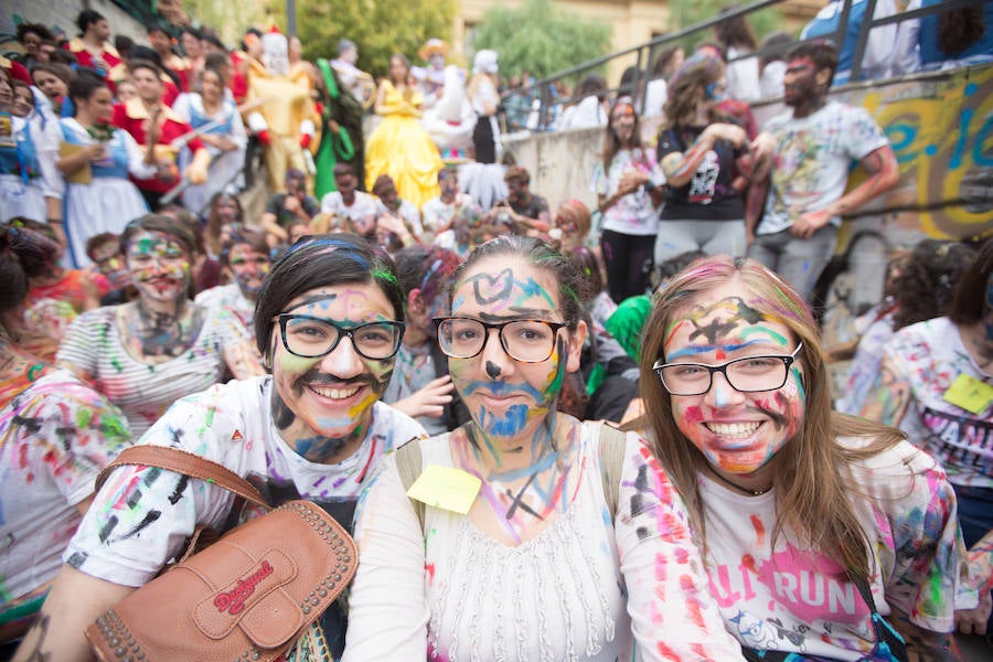 Las mejores imágenes de una divertida mañana entre novatos y veteranos al más puro estilo Disney