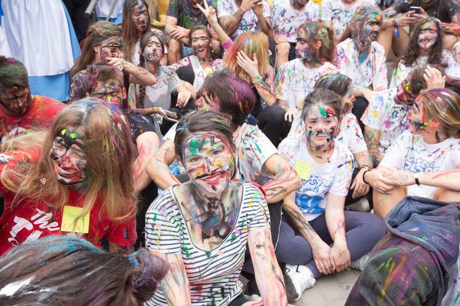 Las mejores imágenes de una divertida mañana entre novatos y veteranos al más puro estilo Disney