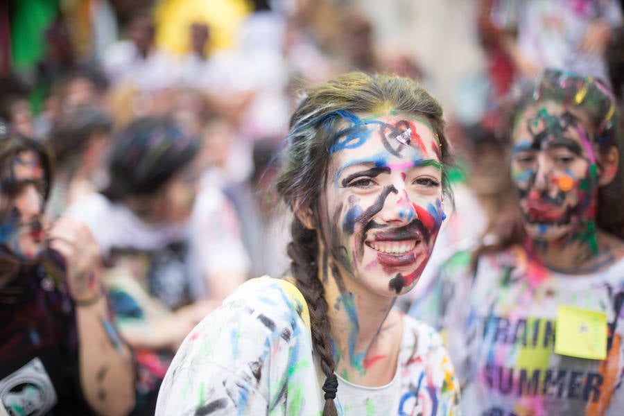 Las mejores imágenes de una divertida mañana entre novatos y veteranos al más puro estilo Disney