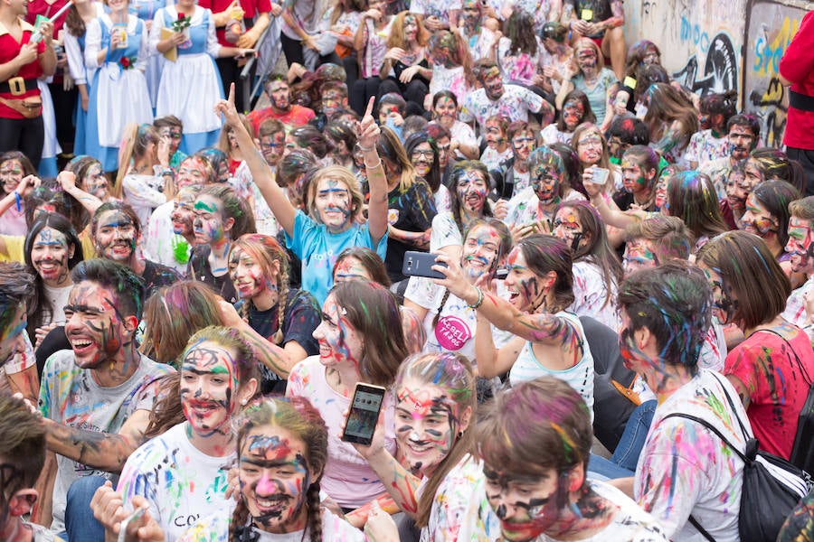 Las mejores imágenes de una divertida mañana entre novatos y veteranos al más puro estilo Disney