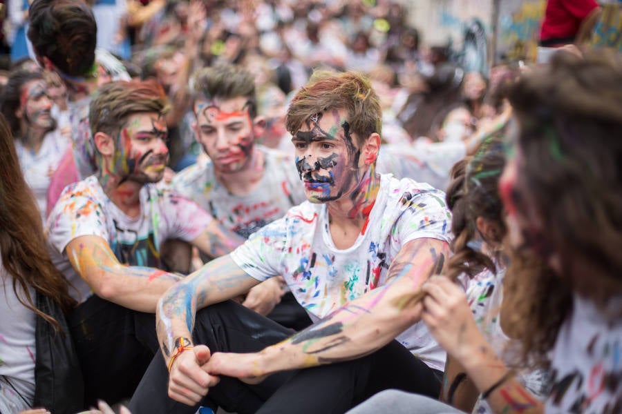 Las mejores imágenes de una divertida mañana entre novatos y veteranos al más puro estilo Disney