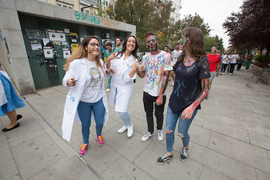 Las mejores imágenes de una divertida mañana entre novatos y veteranos al más puro estilo Disney