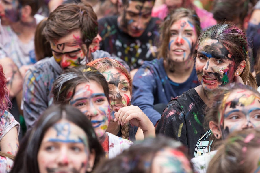 Las mejores imágenes de una divertida mañana entre novatos y veteranos al más puro estilo Disney