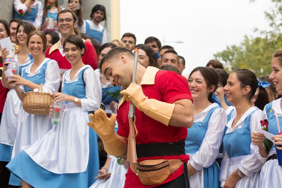 Las mejores imágenes de una divertida mañana entre novatos y veteranos al más puro estilo Disney