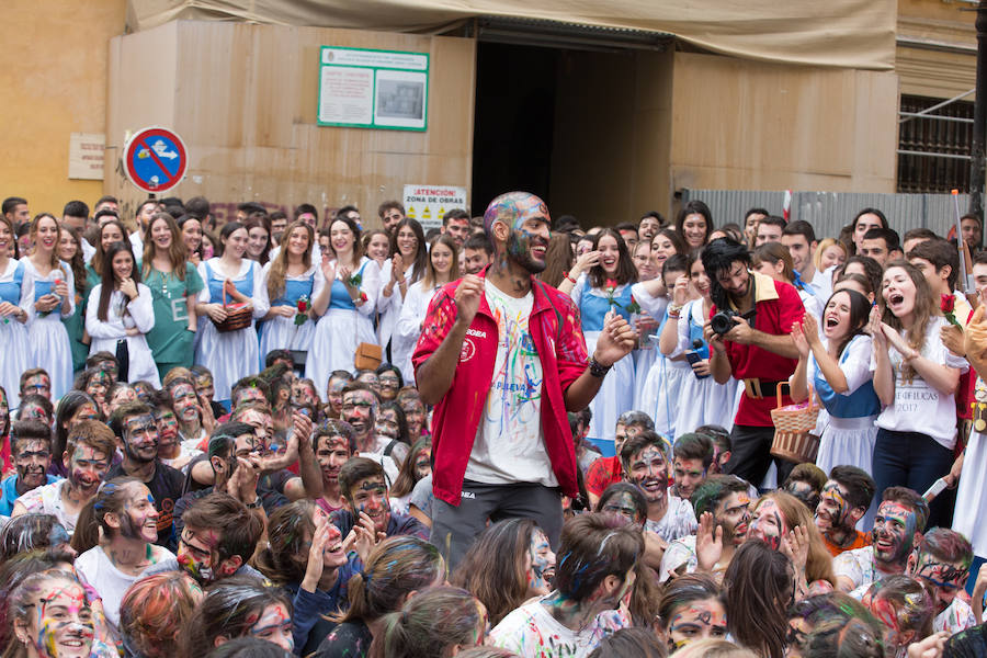 Las mejores imágenes de una divertida mañana entre novatos y veteranos al más puro estilo Disney