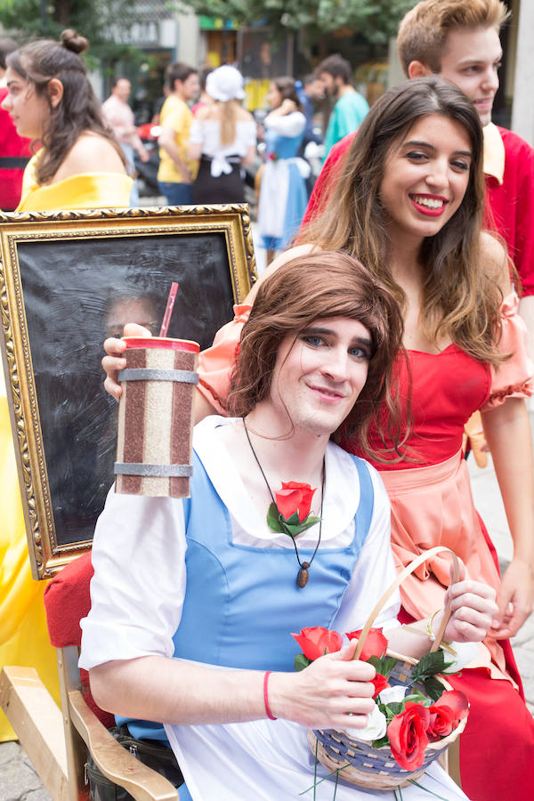 Las mejores imágenes de una divertida mañana entre novatos y veteranos al más puro estilo Disney