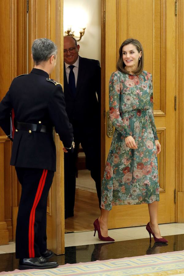 Lo ha estrenado en una recepción en el Palacio de La Zarzuela 