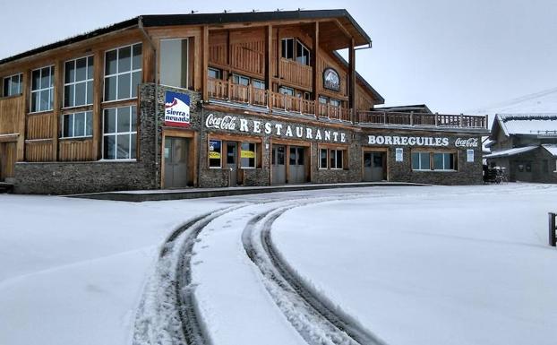 Imagen. Nieve en Borreguiles.